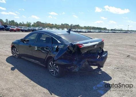 2017 Honda Civic Ex from USA, damaged, VIN 19XFC2F73HE082357